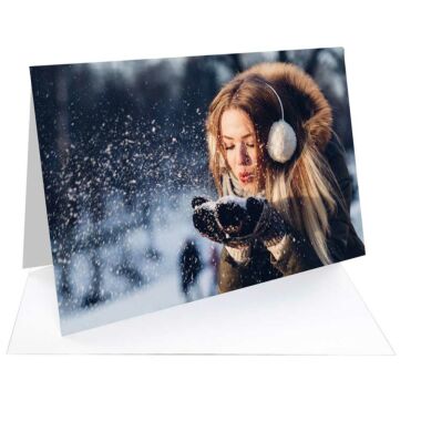 Fotospeed  FOTOCARDS Art Smooth DUO 220 i3 (210x75mm) 25 cards
