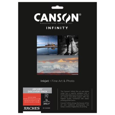 Canson Infinity A4 Arches Discovery Pack 8 sheets